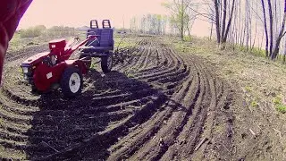 ПРОЩЕ ВЕЛОСИПЕДА .. АДАПТЕР ДЛЯ МОТОБЛОКА СВОИМИ РУКАМИ  ..
