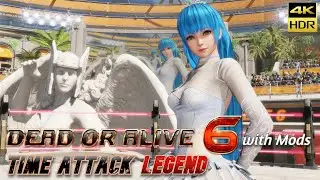 [DOA6 with Mods]Kula Diamond Time Attack (Legend) 4KHDR #2 [PC]