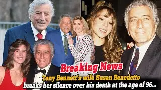 Tony Bennetts wife Susan Benedetto breaks silence death age 96 following seven year battle Alzheimer