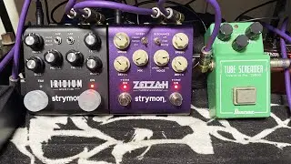 [BGM] Strymon Zelzah + Iridium + Ibanez TS808 Zelzah is a really creative pedal