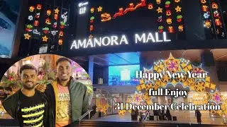 HAPPY NEW YEAR 2024 || Amanora Mall  31 December || #vlog #25