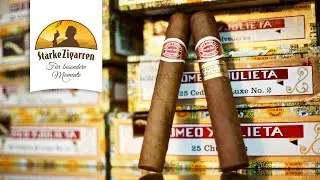 Zwei Robustos bei Romeo y Julieta? Exhibición No. 4 & Short Churchill im Vergleich | StarkeZigarren