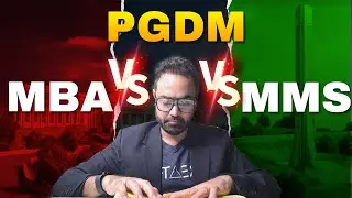 MBA Vs PGDM Vs MMS | Which one is better ? Difference and Similarities