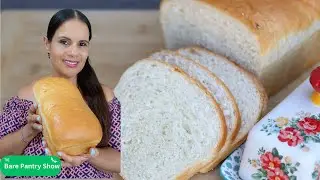 How to make white bread WITH ALL PURPOSE FLOUR | TRADITIONAL white bread recipe | BEST BREAD RECIPE