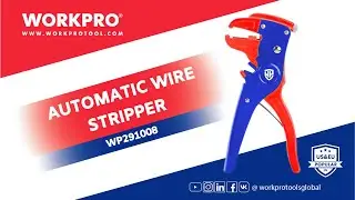 🔧 WORKPRO 2 in 1 Automatic Wire Stripper - Your Essential Tool for Effortless Wire Stripping! 🔧