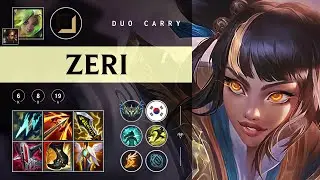 Zeri ADC vs Ashe - KR Challenger Patch 25.22