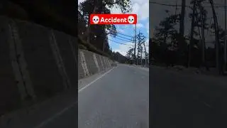 💀MANALI ACCIDENT! DISTRACTED BY NATURE'S BEAUTY😍 #shorts #ytshorts