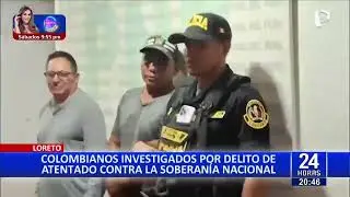 Colombia exige liberaci&oacute;n de top&oacute;grafos detenidos en Santa Rosa de Loreto