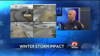 State Police provide Wednesday update on roadways during winter storm