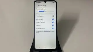 Samsung Galaxy F07 Keyboard Sound On/Off Settings | Turn On Keyboard Typing Sound