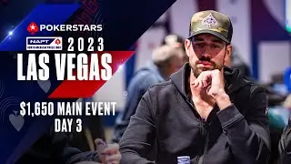 NAPT LAS VEGAS: $1650 MAIN EVENT - DAY 3 LIVESTREAM &spades;️ PokerStars
