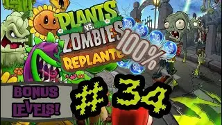 Plants vs Zombies Replanted (100%) odc. 34 - BONUS LEVELS! 1
