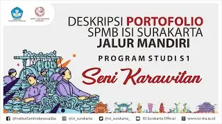PORTOFOLIO PRODI S-1 SENI KARAWITAN ISI SURAKARTA
