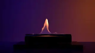 8K Cozy Fireplace with Colorful Ambient Background &ndash; Romantic, Relaxing No Sound Fire Loop
