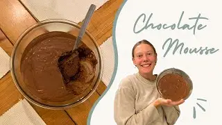 6 Ingredient Chocolate Mousse Recipe (Mousse Au Chocolat)