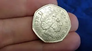 UK 2010 50p Coin Find! CHECK YOUR CHANGE #1080