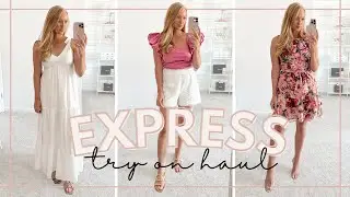 Summer Wedding Guest Dresses + Express New Arrivals | Summer Fashion Try On Haul 2022