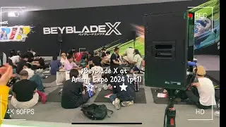 Beyblade X at Anime Expo 2024 Vlog!(pt1)