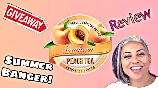 Southern Peach Tea by Coastal Carolina Parfums | GIVEAWAY!!! | Summer BANGER! | Indie Fragrance |