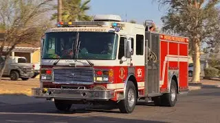 Phoenix Fire Dept. (Reserve) Engine 925 responding