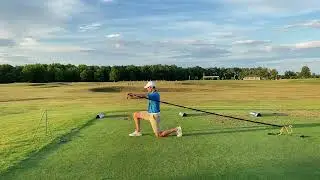 Rip Trainer Half Kneeling Explosive Rotation with Rear Attachment