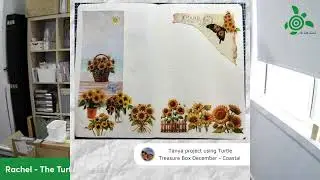 December REVEAL of the Paper Crafting Turtle Treasure Box!