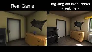 Realtime img2img diffusion for video games | Universal Graphics Mod