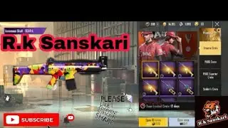 #pubg mobile lite new carrate opening scarle skin # R.k sanskari 🙏🙏