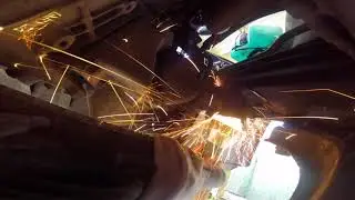 repparation du support barre stab bmw e36