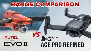 DRONE TOYS VS DRONE SULTAN‼️ Hubsan Ace Pro Refined vs Autel Evo 2