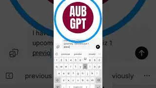 Meet AUB Tutor GPT &ndash; Your Exam Prep Partner
