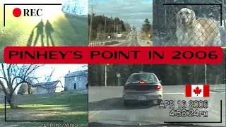 RETRO CANADA -Pinhey's Point, ON -April 16, 2006. Visiting historic site
