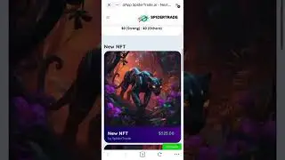 Spider Trade NFT Desktop Tutorial Video ll Contact: 9255408888.  #spidertradenft #nft #nftcommunity