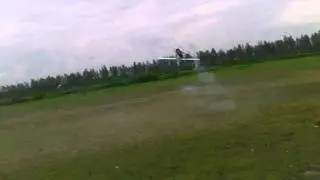Vibe 50 RC Helicopter test engine OS 50 Hyper manuver 3D timikahobby.com