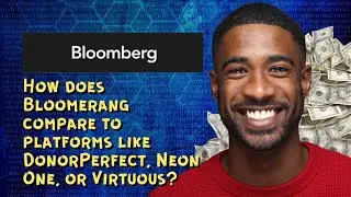 How does Bloomerang compare to platforms like DonorPerfect, Neon One, or Virtuous? 