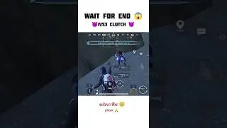 1vs3 clutch 😱 #bgmigameplay #shortsviral #bgmishorts #shorts #short #trendingshorts #trendingvideo