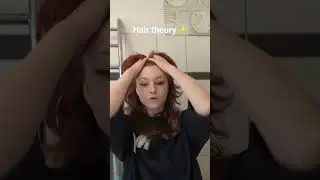 Had to hop on the trend #hair #hairstyle #hairtrends #hairtheory #trendingshorts #fypシ #bored