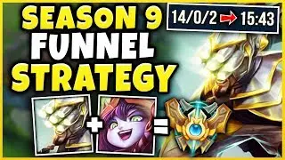 THIS FUNNELING BOOSTING STRATEGY IS DESTROYING CHALLENGER! (2V5 WIN EVERY GAME) - League of Legends