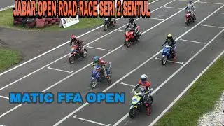 BEAT,MIO,AEROX,VARIO SIAPA JUARANYA MATIC FFA OPEN JABAR OPEN ROAD RACE 2020 SERI 2 SENTUL SIRKUIT