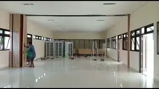Partisi Lipat Geser Kelas Sekolah Kediri