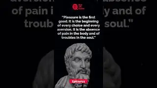 Pleasure is the first good | Epicurus Mill Quotes | whatsapp status | #shorts #quotes