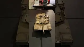 Sights & Sounds of an RC M1A2 Abrams Tank