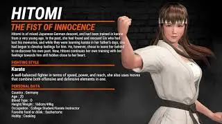 Dead or Alive 6 - Hitomi (Profile)
