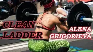 CrossFit Girls. CLEAN LADDER by ALENA GRIGORIEVA