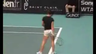 STUNNING tennis hopeful Halep her army of male fans 34FF