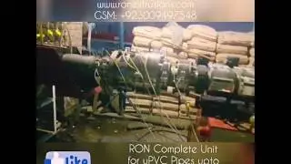 Pakistan PVC Pipe Extrusion Line (RON Extrusions)