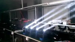 Hosenlighting: 4 heads led beam moving head 4X10W HS-LMB410