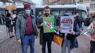Rassemblement de soutien au peuple iranien à Grenoble