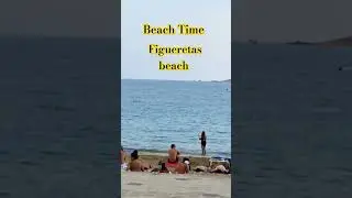 Figueretas Beach Ibiza:Beach Lovers#Summer2023#balearicislands#Ibiza