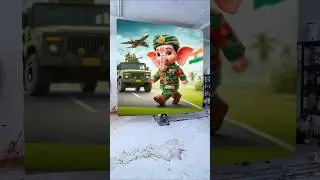 Happy Ganesh Chaturthi Drawing Photo 🌺🥰 Ganesh Ji Painting ❤️ #shorts #ganeshchaturthi #viralvideo